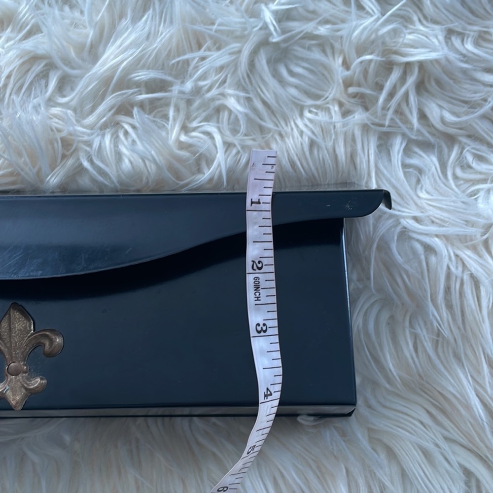 Black small medium metal hanging classroom Suggestion box mail box storage box - Picture 15 of 17